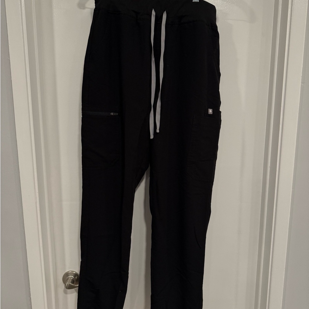 FIGS HIGH WAISTED YOLA SKINNY SCRUB PANTS